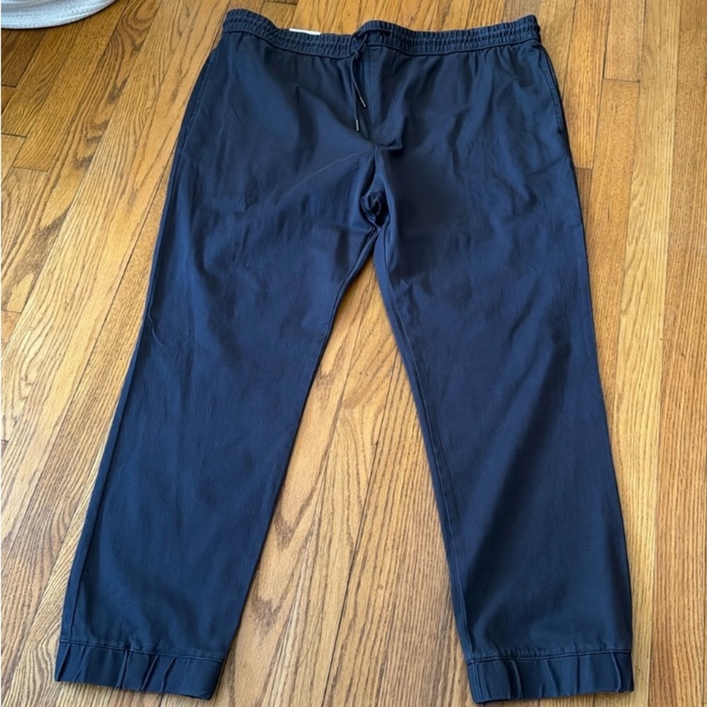 Black twill joggers Mens XL
